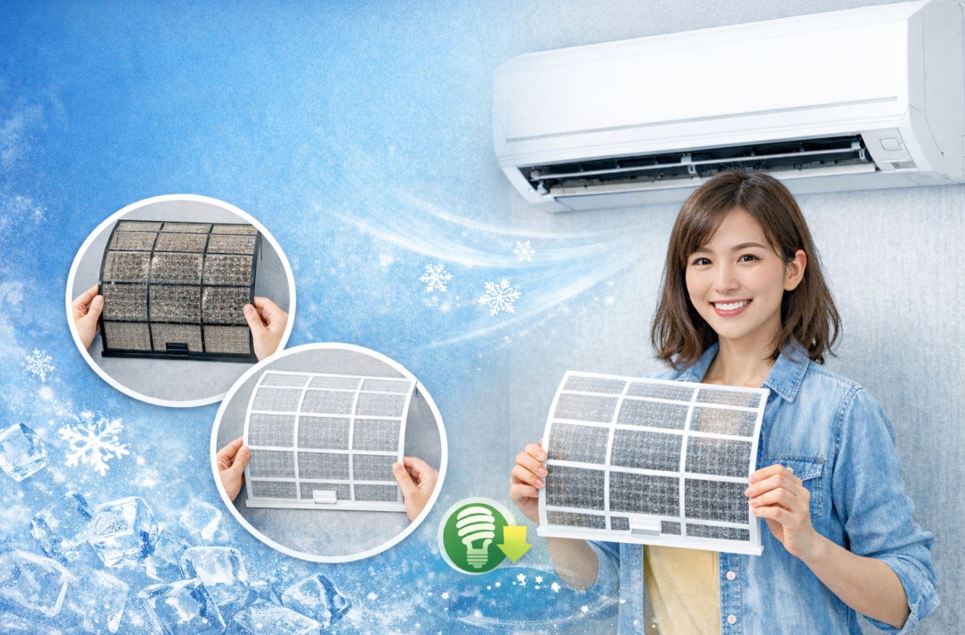 想讓冷氣更冷又省電？濾網清潔與更換關鍵解析