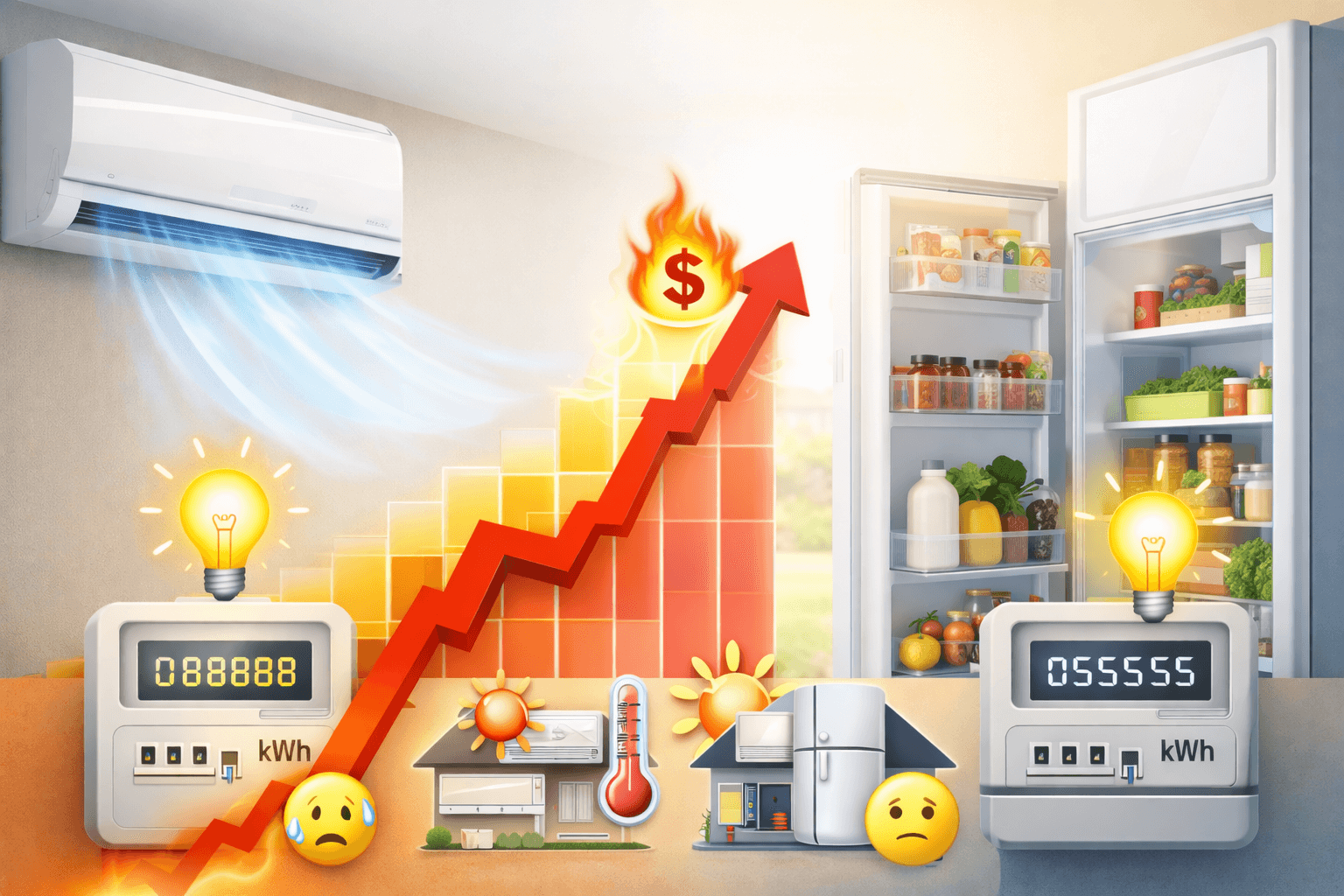 冷氣電費比冰箱更貴？夏季用電與電費變化解析