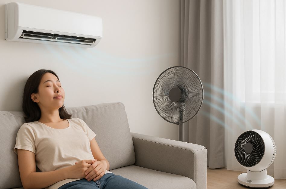 吹冷氣搭配大風扇好還是循環扇好？省電與舒適度比較