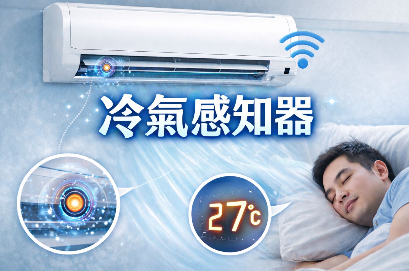 冷氣感知器怎麼判斷室溫？顯示溫度準確度與影響因素