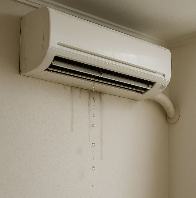 冷氣吹到一半突然漏水？5大原因與對應解決方法
