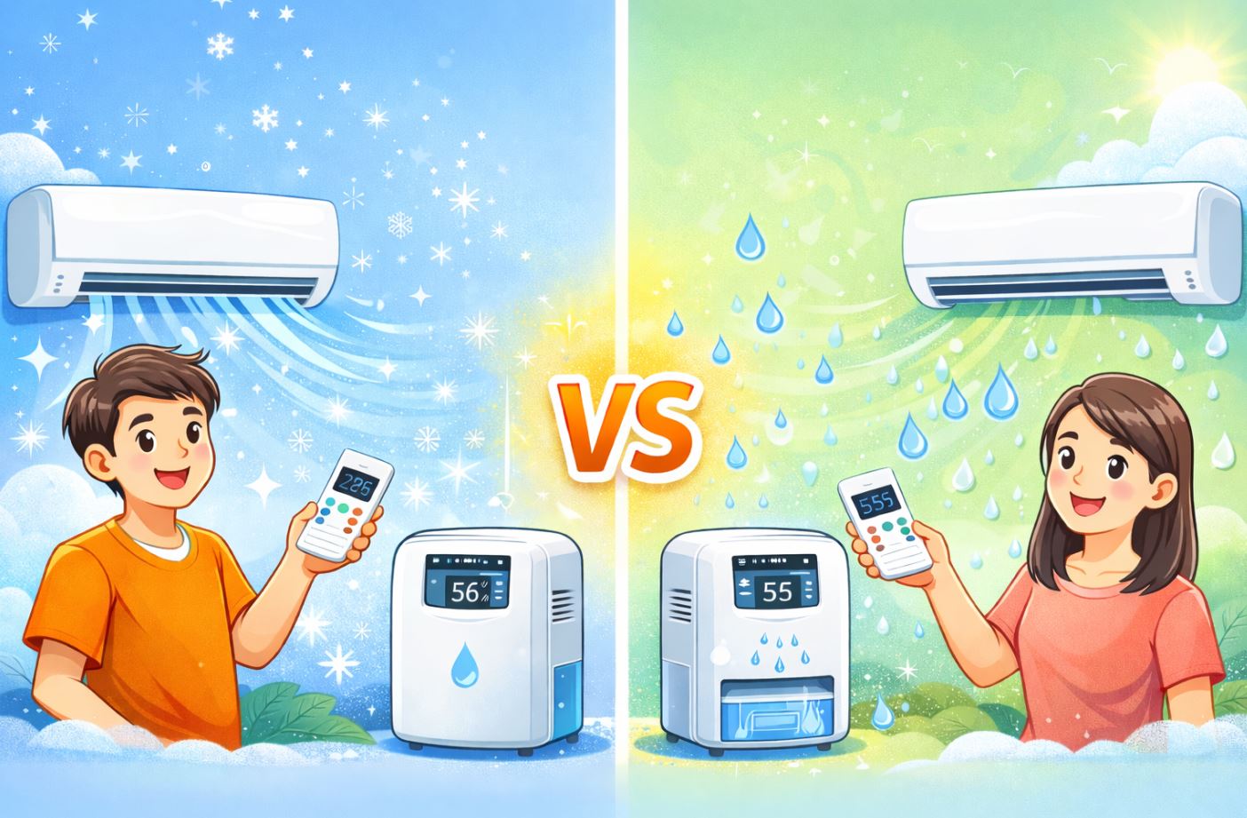 冷氣模式與除濕模式哪個省電？差異與使用時機解析