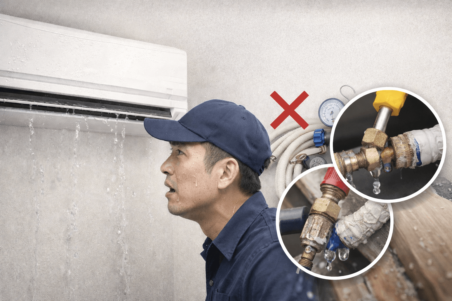 冷氣總修不好別只怪機器，安裝問題才是冷媒漏的關鍵