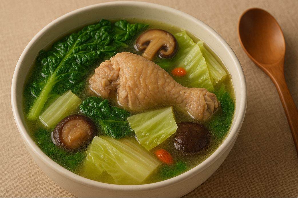 土雞肉燉菜｜濃郁湯頭與營養滿分的家常滋味