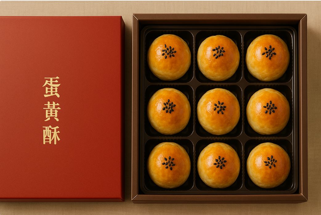蛋黃酥：經典中式糕點的魅力與美味