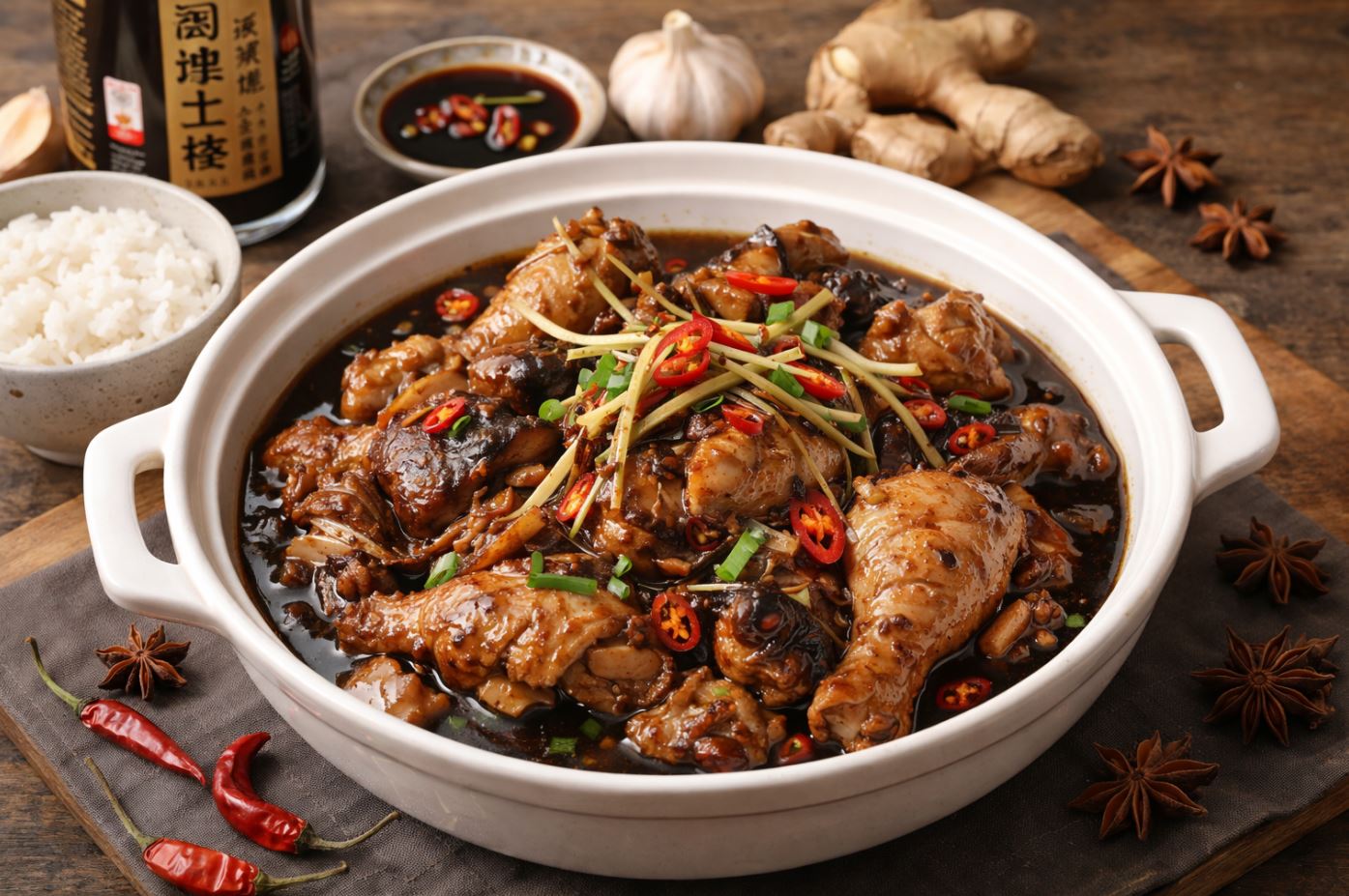 酸香回甘超涮嘴：台式烏醋土雞料理製作秘訣