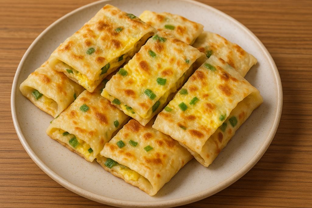 土雞蛋蔥蛋餅這樣最香：蔥量、粉漿與煎鍋溫度一次懂