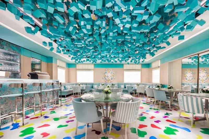 Tiffany「Blue Box Cafe Taipei」盛大開幕！現已啟動預約訂位，立即預先一窺奢華新空間。