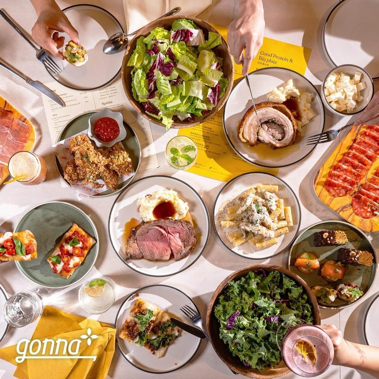 「gonna+」餐飲體驗：品味均衡美食，感受歷史與現代交織的氛圍
