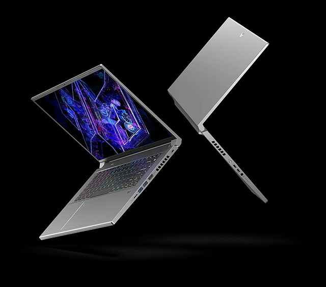 Acer推出Predator Triton Neo 16 電競筆電，融合AI科技與遊戲性能