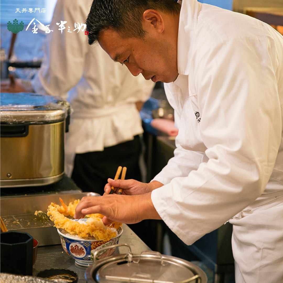 限時推出！全台「金子半之助」月見豚天丼大滿足