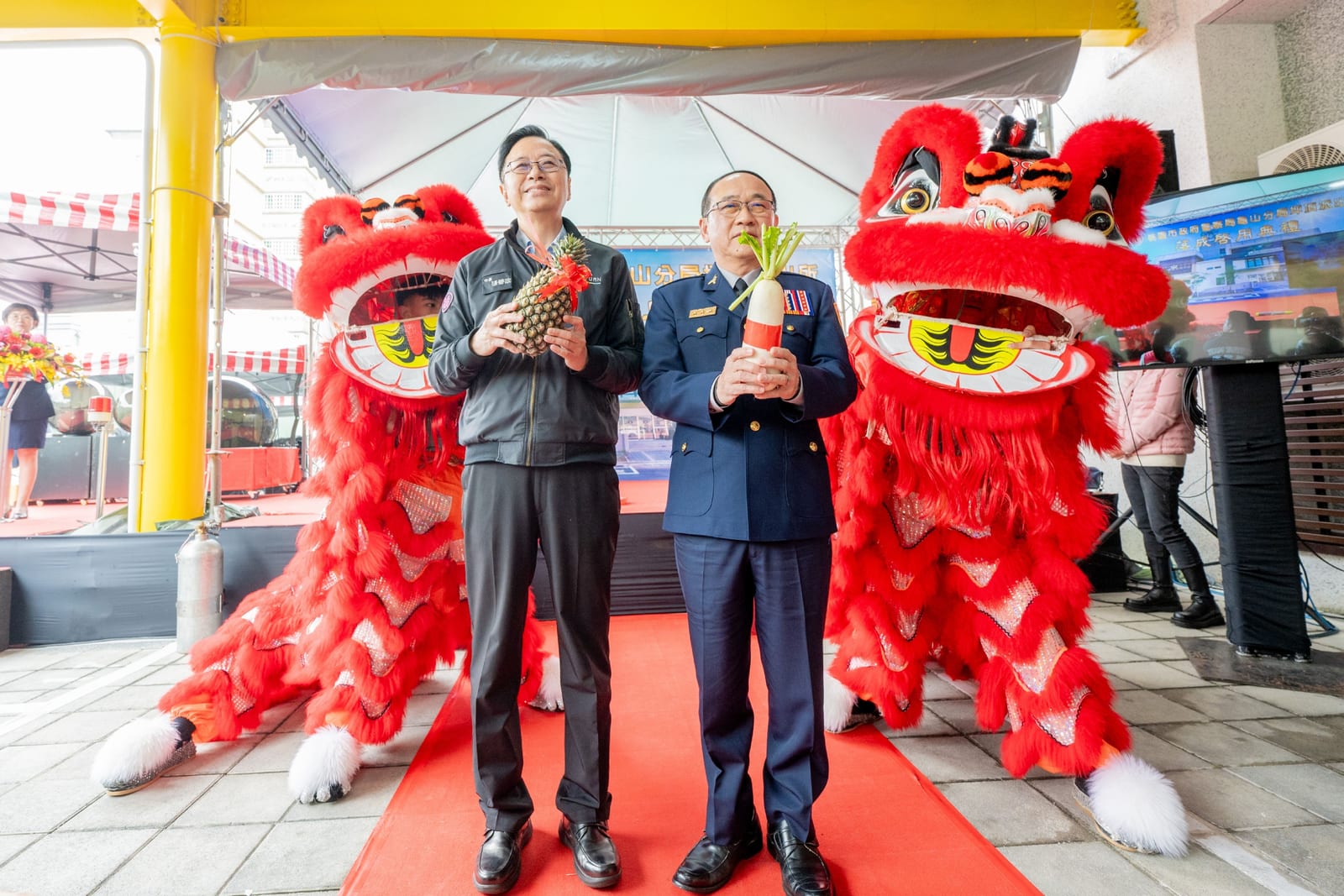 桃園市推動治安提升，新坪頂派出所隆重啟用