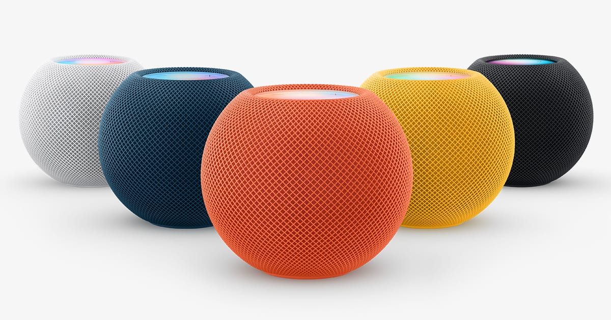 Apple 宣布 HomePod mini 新色午夜色即將上市