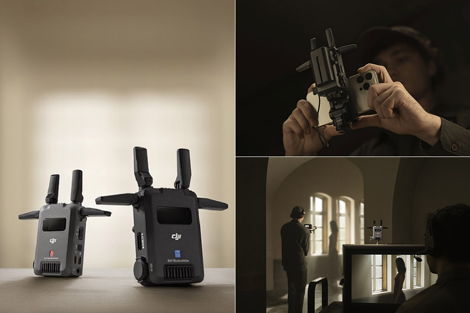 DJI 推出SDR Transmission無線傳輸設備，助力中小型影視創作團隊