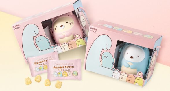 有夠療癒！「角落小夥伴」穿上馬卡龍色系恐龍裝，化身超萌牛奶餅乾造型桶禮盒