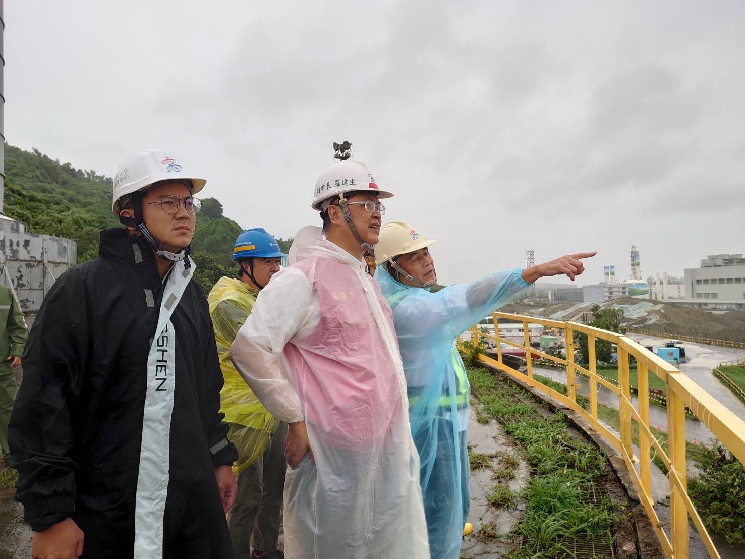 楠梓產業園區與中油高煉廠土污整治工地全力防範整備