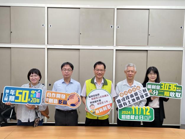 南區鹽埕段國有土地招商案：引領長照社福新未來，共創永續發展與經濟繁榮！