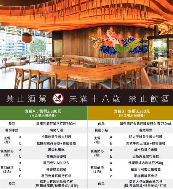 星巴克「買一送一」！時代百貨跨年席位限時開搶