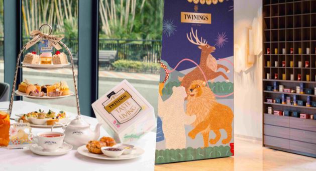 百年英國茶品牌唐寧茶「Taste of Living」提案，聯手台北士林萬麗酒店推出皇家遊藝聯名午茶
