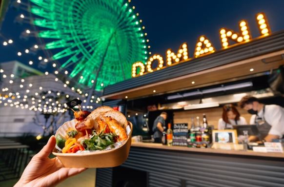 大直最 Chill 的秘密基地！NOKE「Domani Food Truck」露台餐車，喝杯下班開胃酒搭配義式燒烤料理