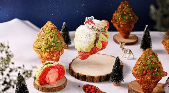 草莓季來了！八月堂「聖誕可頌」限定開賣 最經典「草莓卡士達可頌」領軍草莓新品即將登場