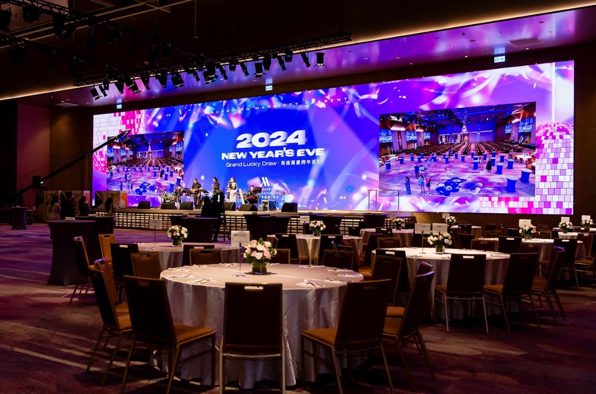 閃耀迎新，共慶璀璨星夜 —— 高雄萬豪酒店2025跨年盛典
