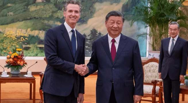 獲習近平接見　加州州長紐瑟姆能代表民主黨的未來嗎？