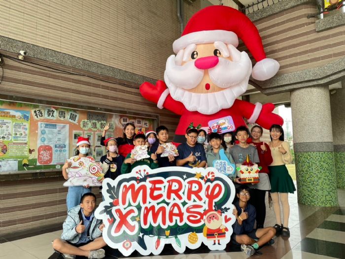 明義國小「倒數計時」迎新年,讓感恩祝福降臨校園