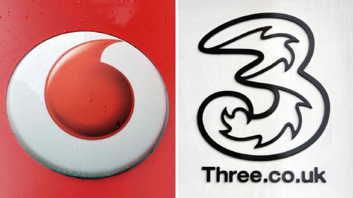 英國 Vodafone 與 3 宣佈合併 有望成為當地電訊商龍頭