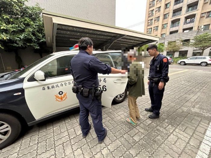 八旬老翁迷途路中,警方協助安全返家