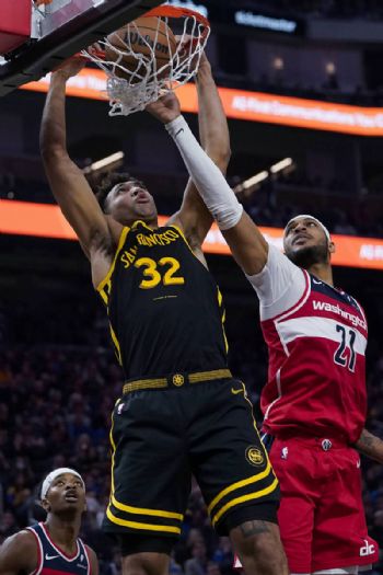 NBA》勇士新秀連續兩場展現出雙十表現 教練讚揚其優異傳球能力,類似柏格特