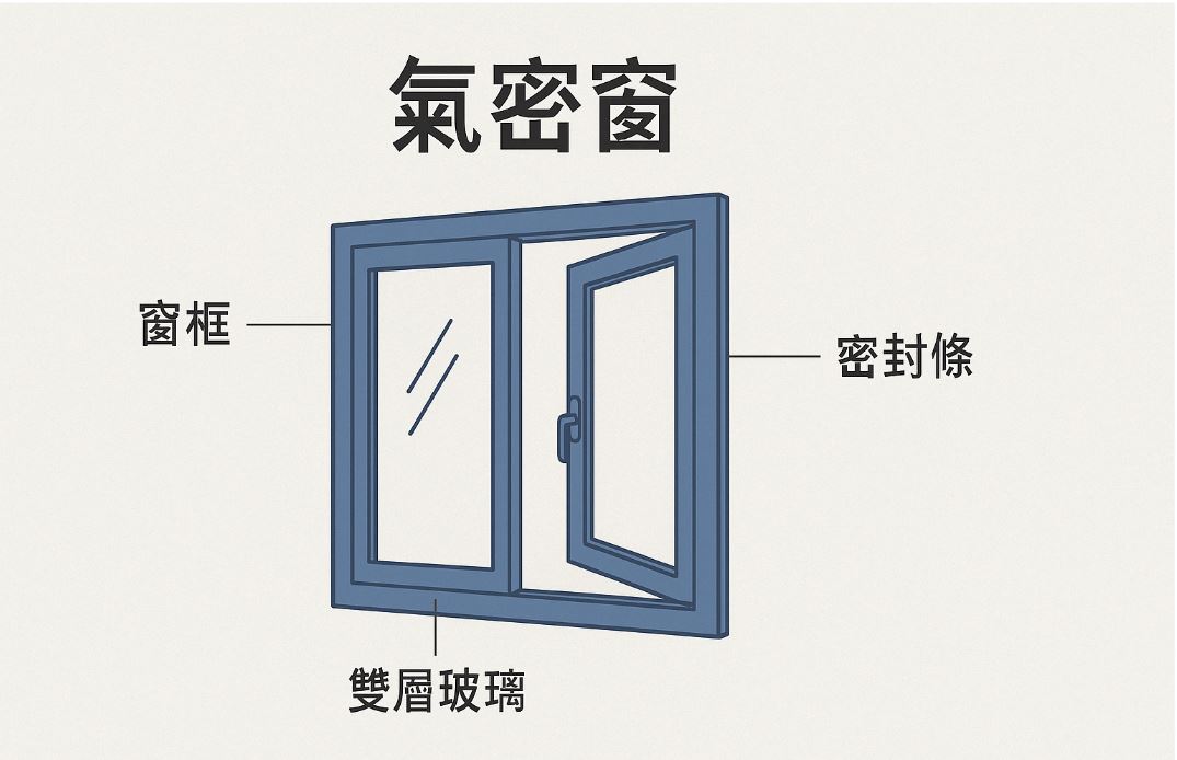 氣密窗是什麼？全面解析氣密窗的功能、材質與選購建議