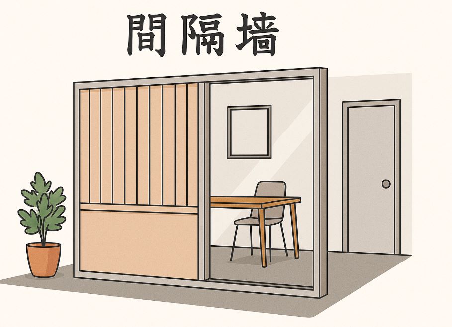 間隔牆是什麼？室內空間劃分的關鍵設計元素