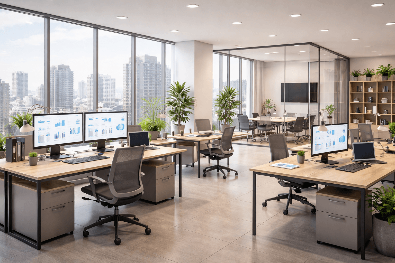 辦公空間一站式整合服務，為企業量身打造專業辦公環境