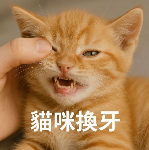 貓咪換牙常見嗎？症狀、時程與飼主該注意的事一次看懂