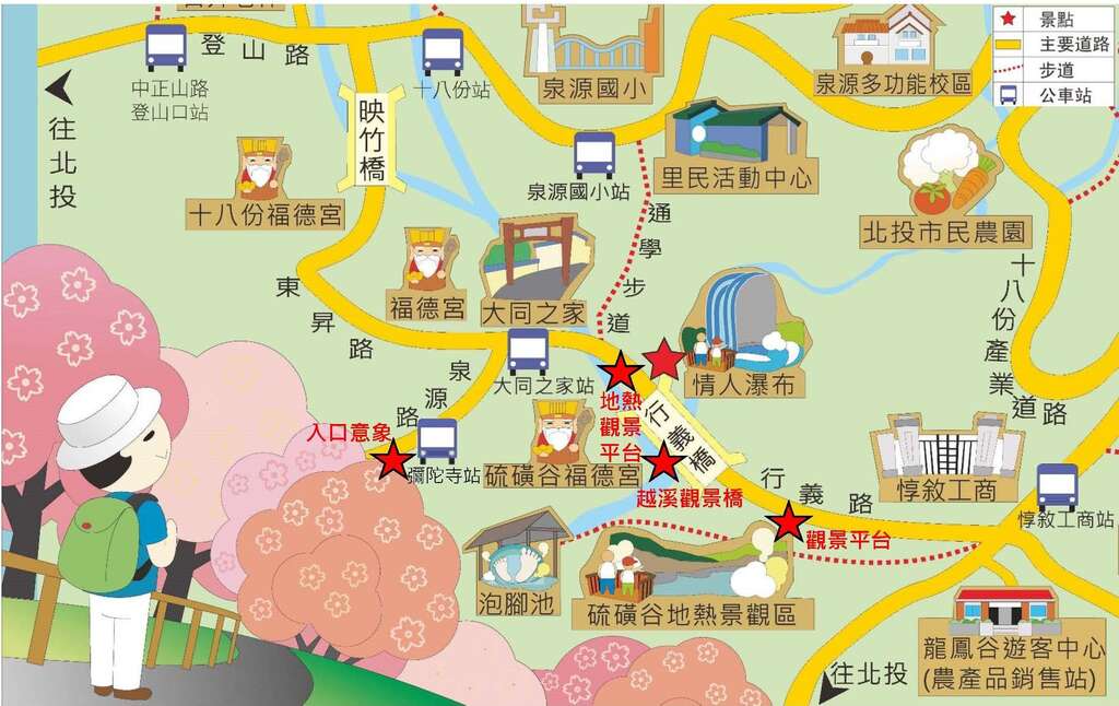 悠遊泉源硫磺谷仙境—地熱與瀑布景觀之旅
