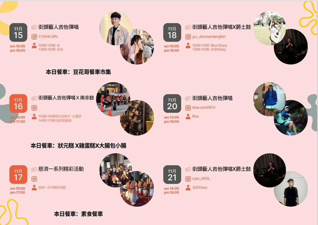 新社花海11/9起跑!豐原轉運中心免費接駁 邀你逛市集看精彩表演
