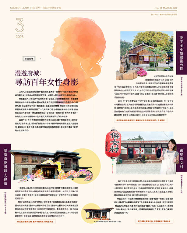 《魚頭君帶路》 漫遊府城.尋訪百年女性身影