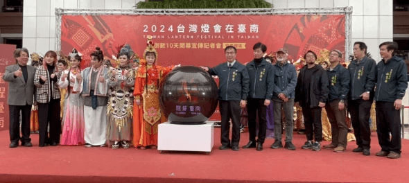 2月3日啟幕的台灣燈會安平燈區  開幕戲由明華園呈獻媽祖劇目