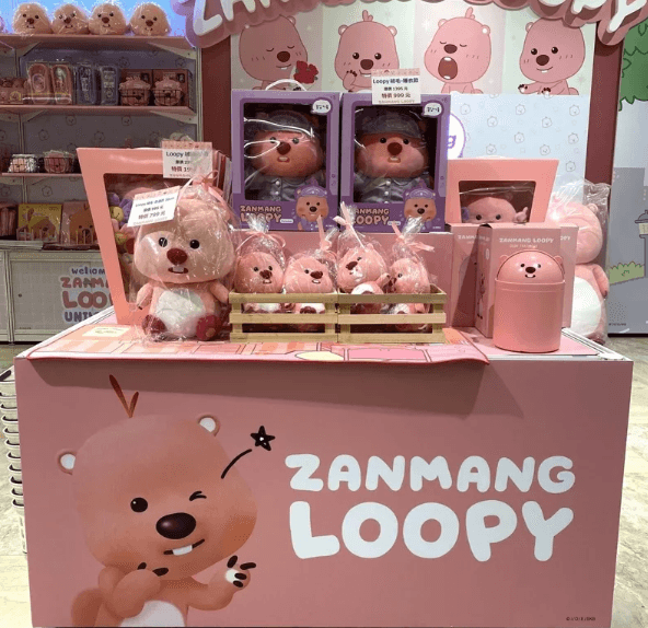 Loopy粉萌熱潮來襲！限時快閃在台登場，粉紅小海狸限定周邊等你帶回家！