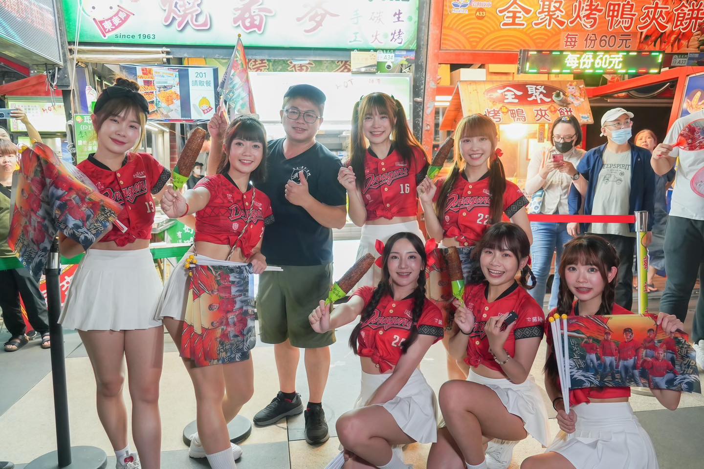 花蓮主題日：味全龍啦啦隊帶來滿滿正能量