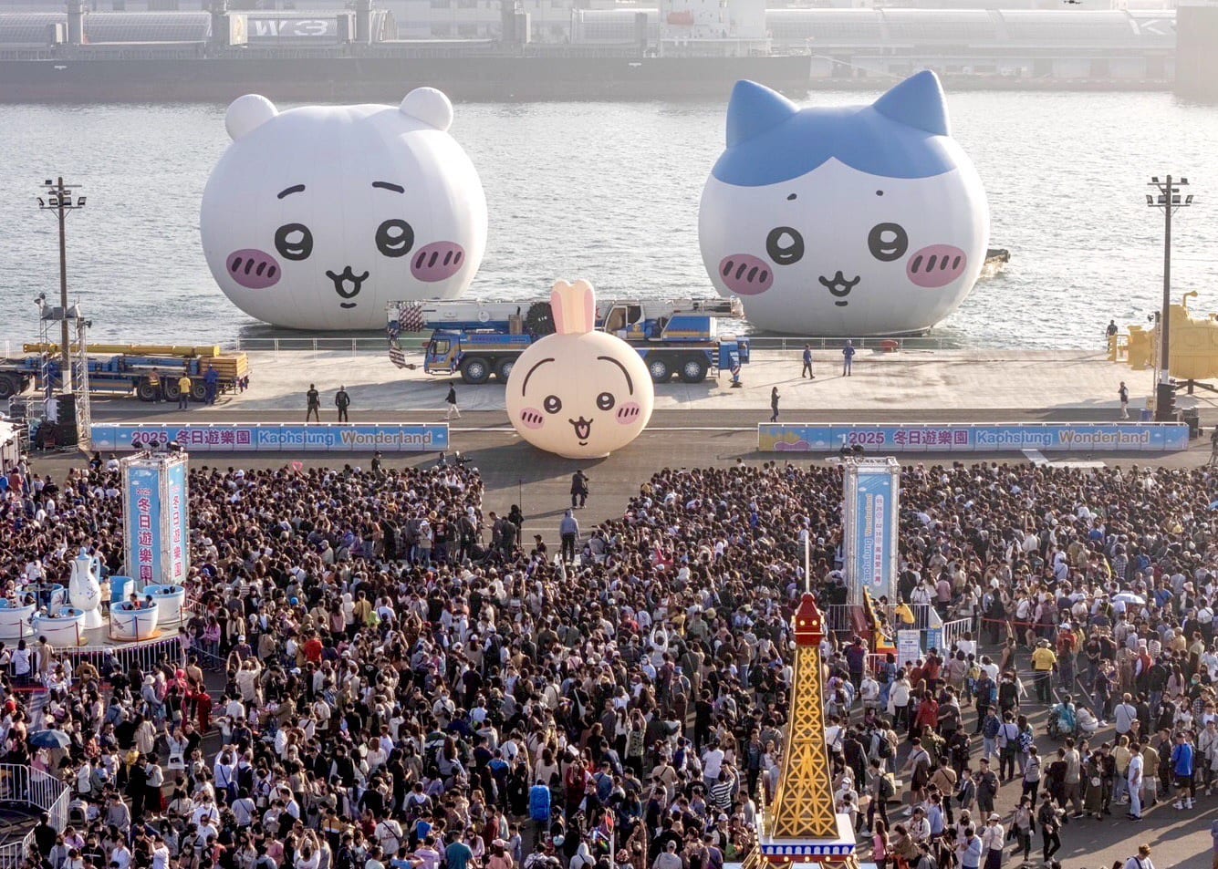 「2025 Kaohsiung Wonderland 高雄冬日遊樂園」圓滿落幕，與「吉伊卡哇」道別