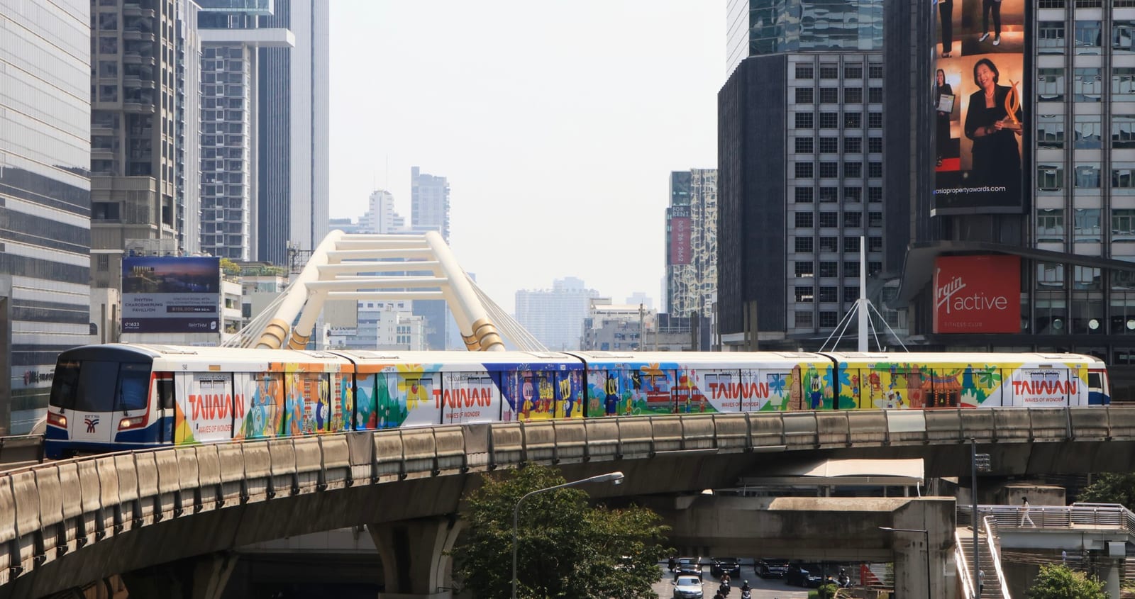 台灣之美在曼谷空鐵與地鐵現身，邀您一起邂逅台灣的風情
