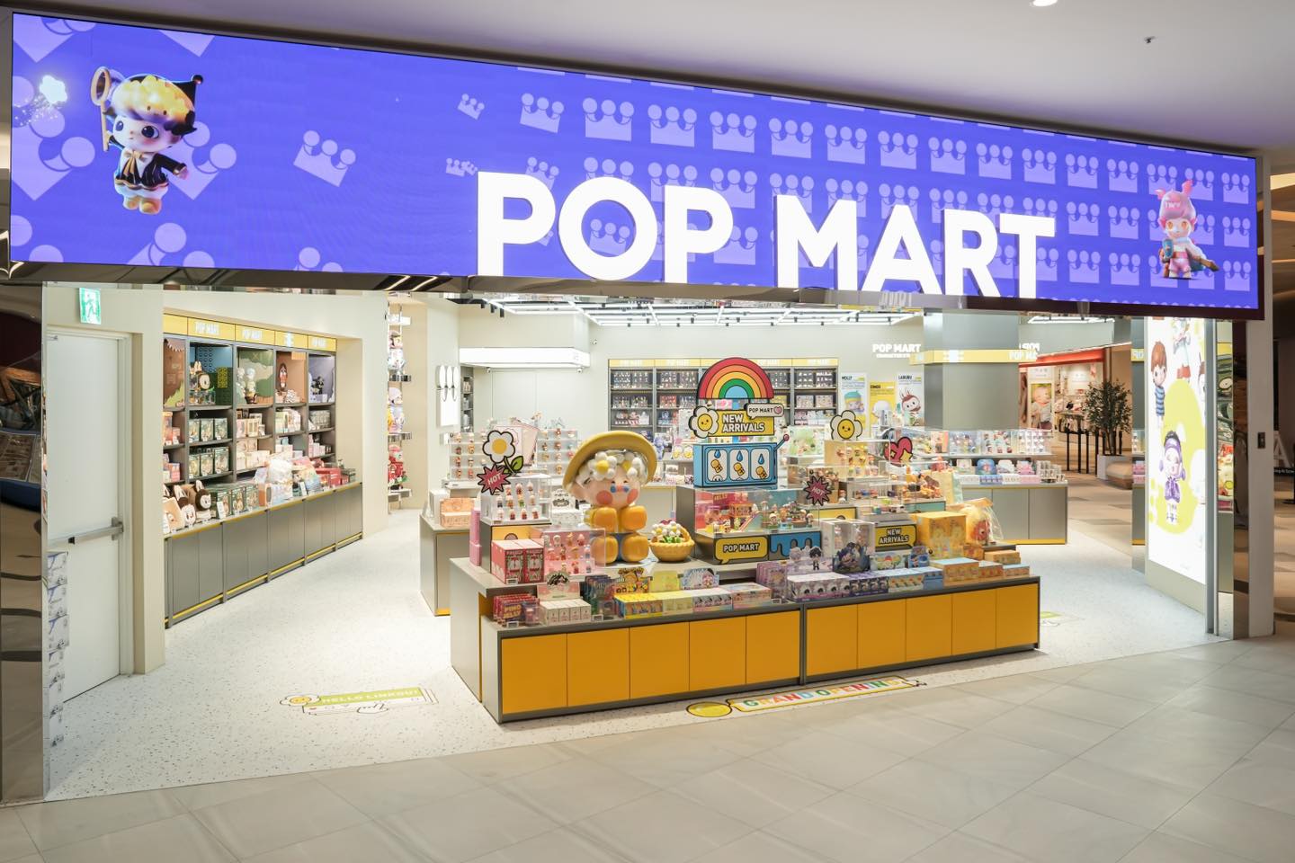 POP MART TW第10間門店繽紛開幕！林口三井OUTLET二館「PINO JELLY風格店」等你來打卡