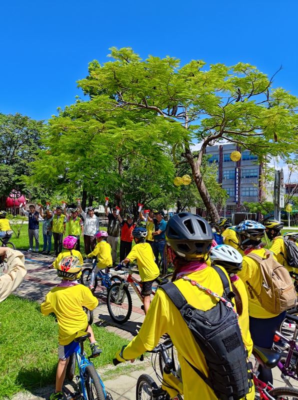 大鵬灣Light One Bike單車活動開幕，探索綠意盎然的信仰文化
