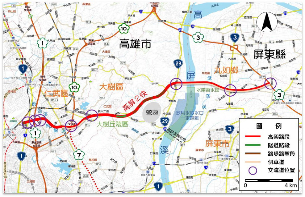 高屏第二快速公路獲行政院核定,屏東拚115年動土邁向新里程