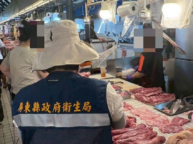 屏東衛生局全面啟動稽查機制，加強豬肉來源管理守護民眾食安