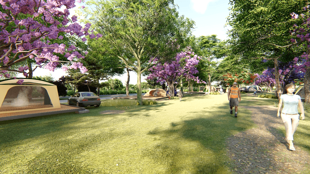 屏東北野公園新建工程動土，規劃77帳露營空間，打造屏北旅遊新亮點!