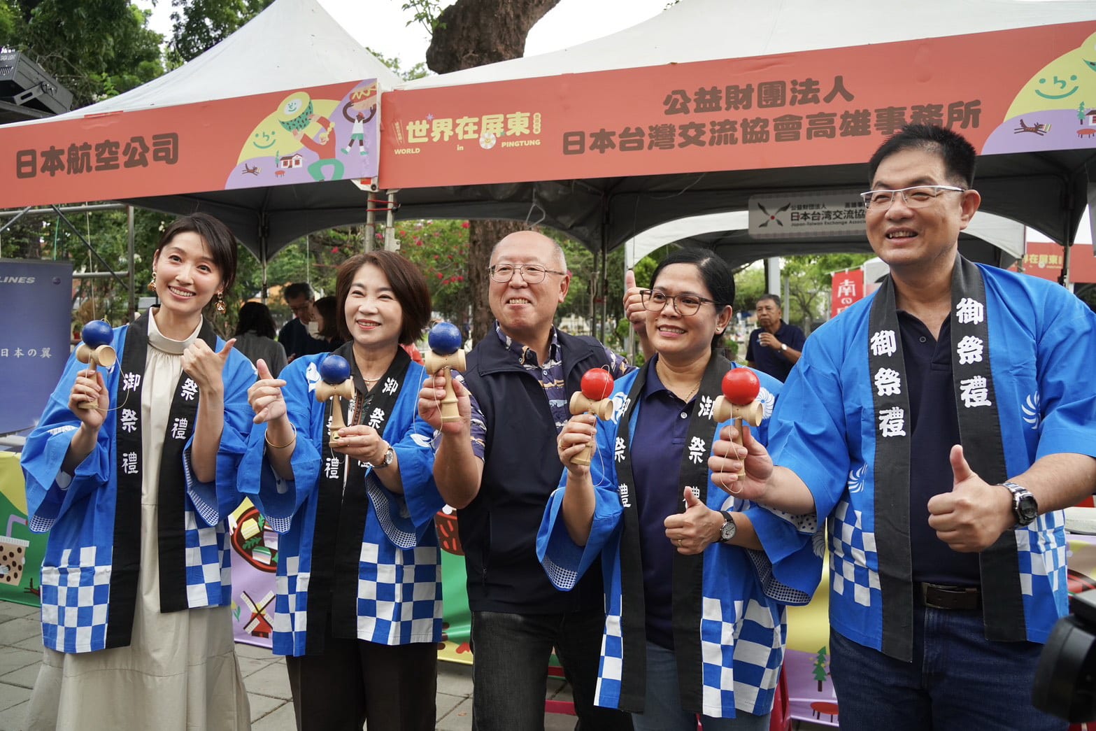 「2025世界在屏東」歡樂登場！周春米縣長領航多國文化盛宴，屏東公園搖身一變成小地球村