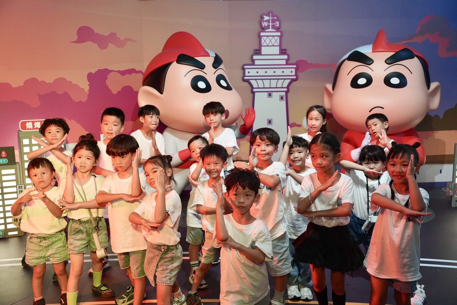 首波探險小隊員搶先開箱 ! 蠟筆小新、小白迎暑假，屏東夏日狂歡祭7月4日開幕